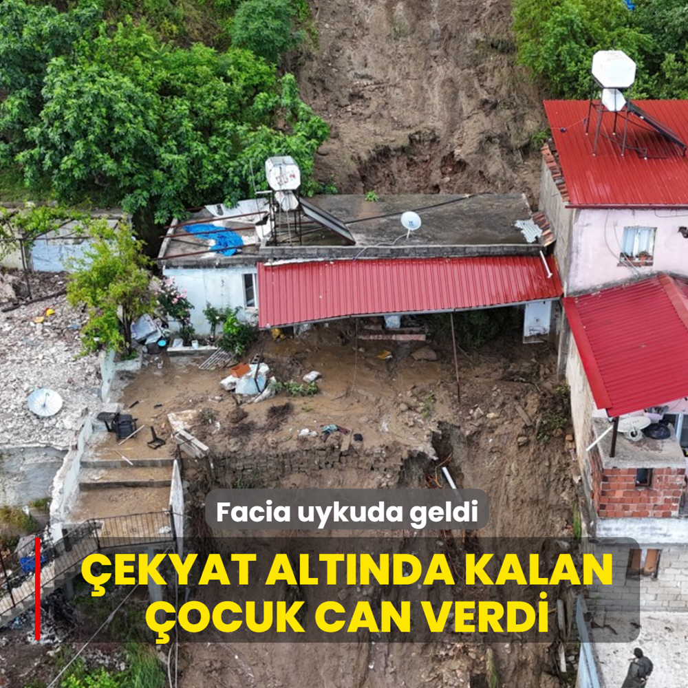 Facia uykuda geldi! �ekyat alt�nda kalan �ocuk hayat�n� kaybetti