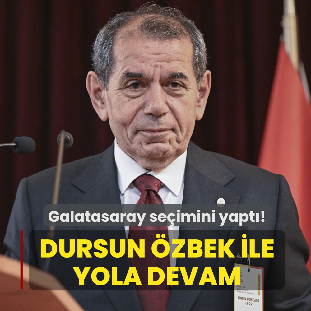 Galatasaray se�imini yapt�! Dursun �zbek ile yola devam