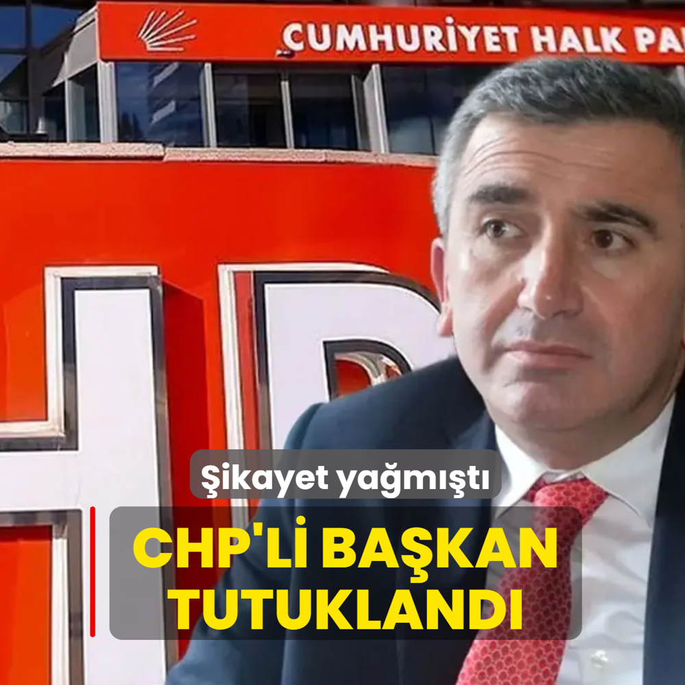 CHP'li ba�kana �irtikap� tutuklamas�! �n�aat sahiplerinden pe� pe�e �ikayet