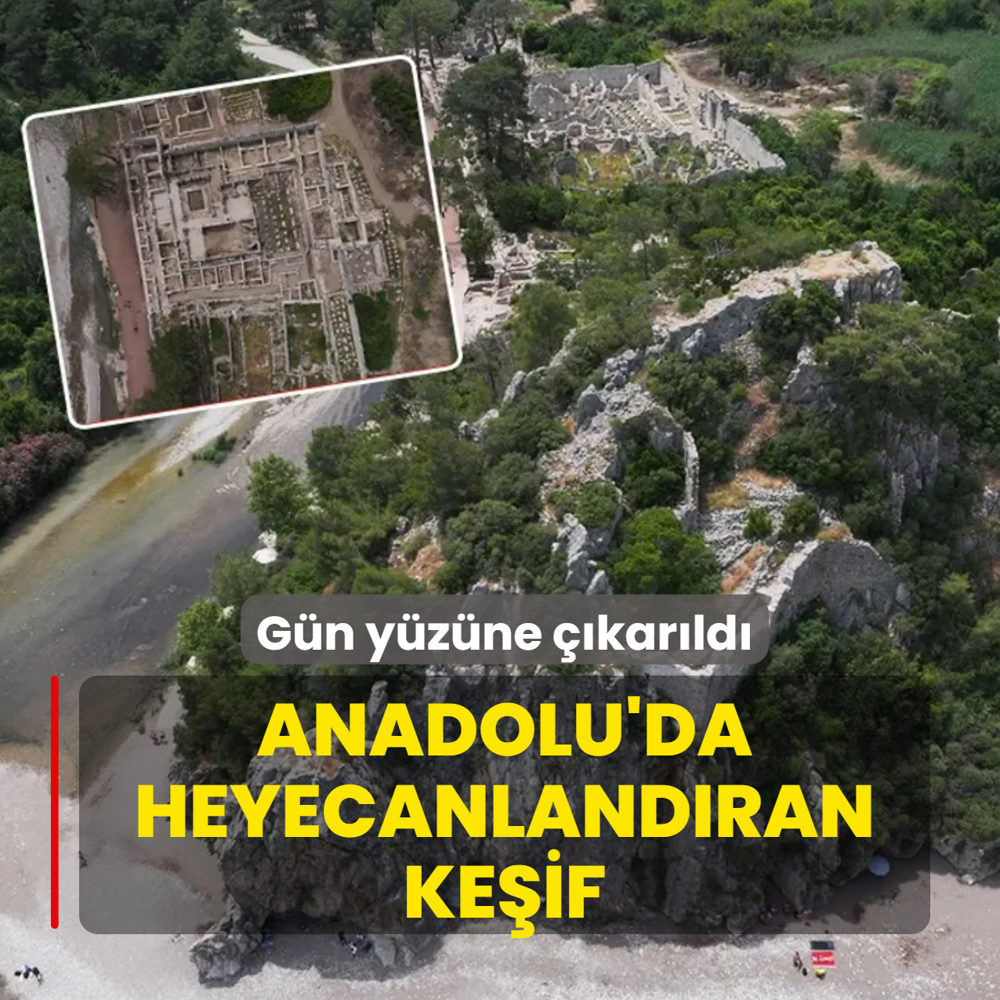 G�n y�z�ne ��kar�ld�! Anadolu'da heyecanland�ran ke�if