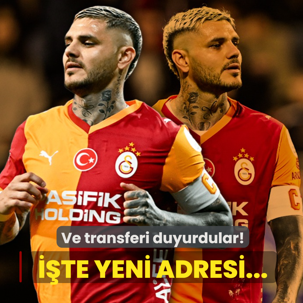 Ve transferi duyurdular! ��te Mauro Icardi'nin yeni adresi...