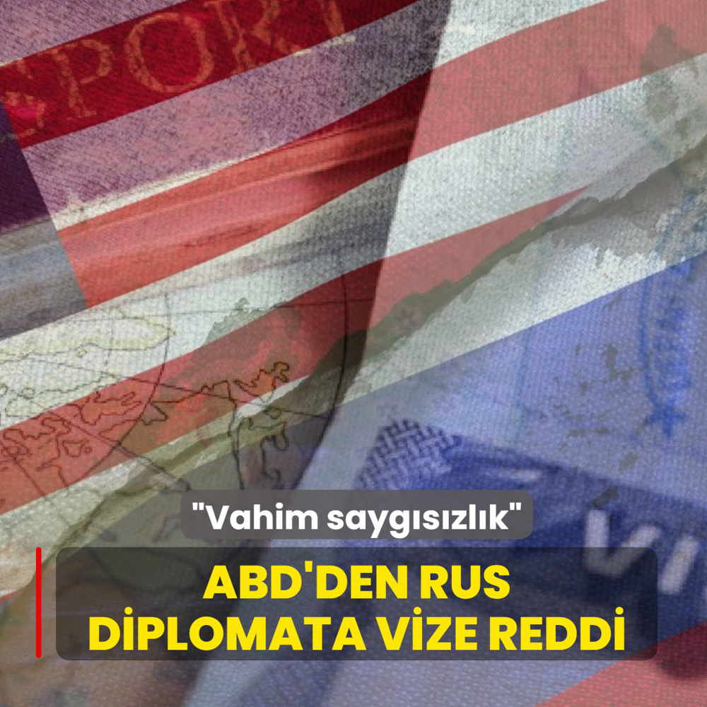 ABD'den Rus diplomata vize reddi! �Vahim sayg�s�zl�k�