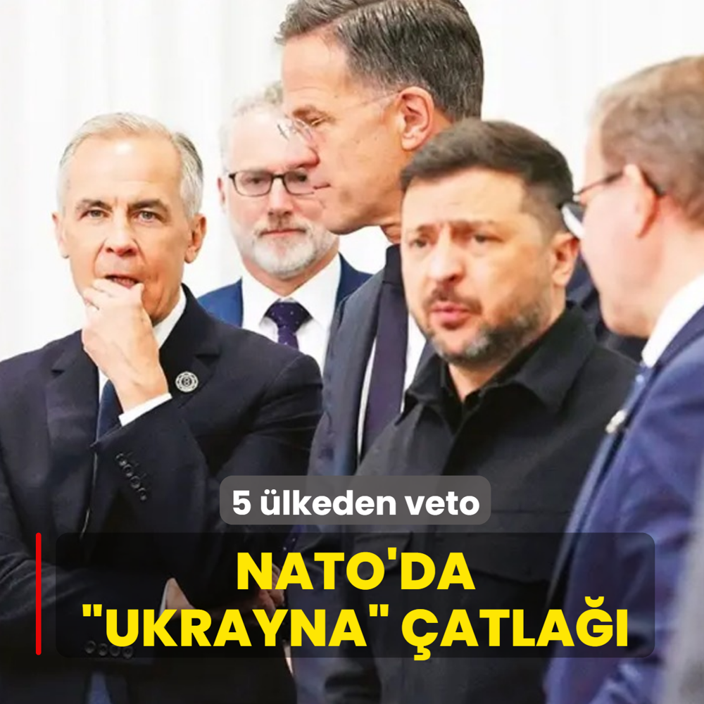 NATO'da �Ukrayna� �atla��! 5 �lkeden veto