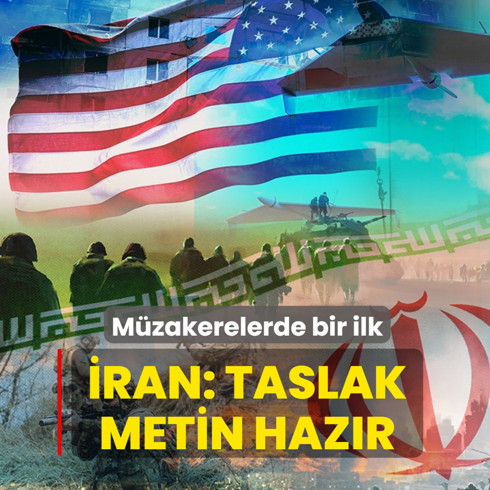 M�zakerelerde bir ilk! �ran: Taslak metin haz�r