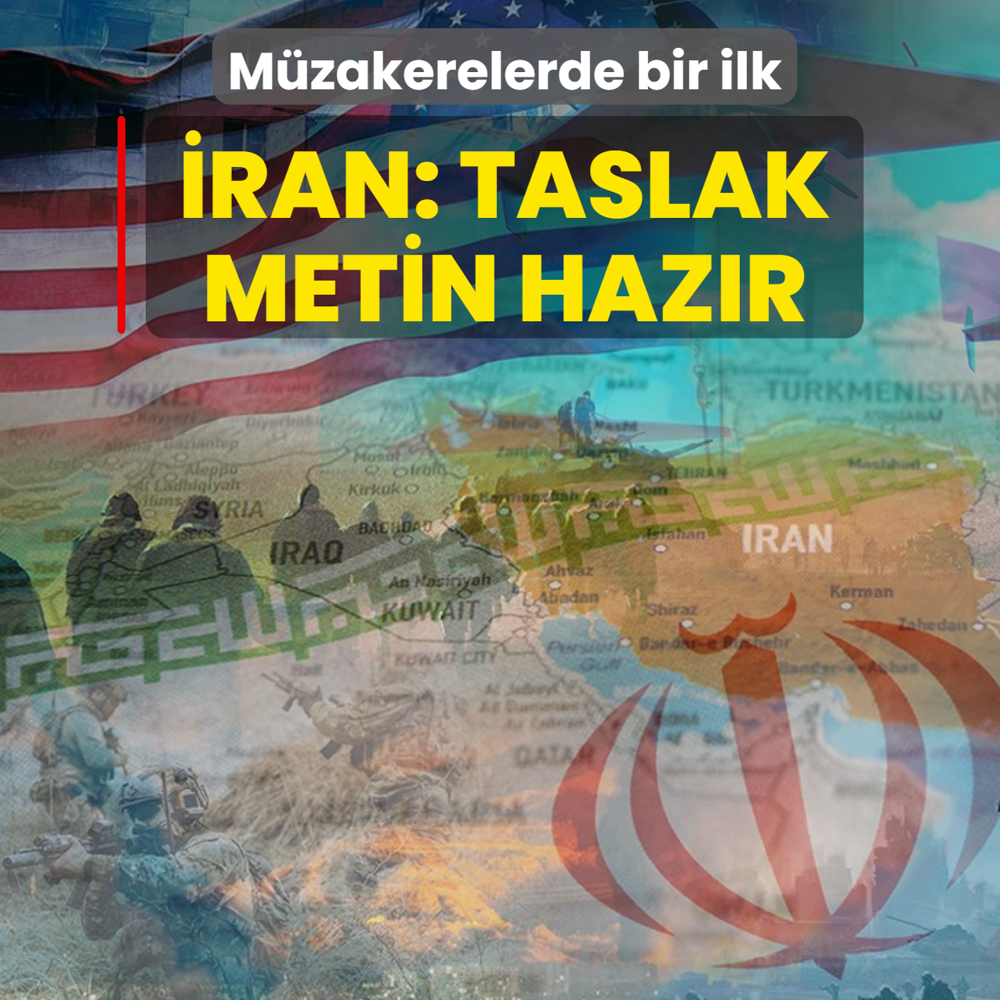 M�zakerelerde bir ilk! �ran: Taslak metin haz�r
