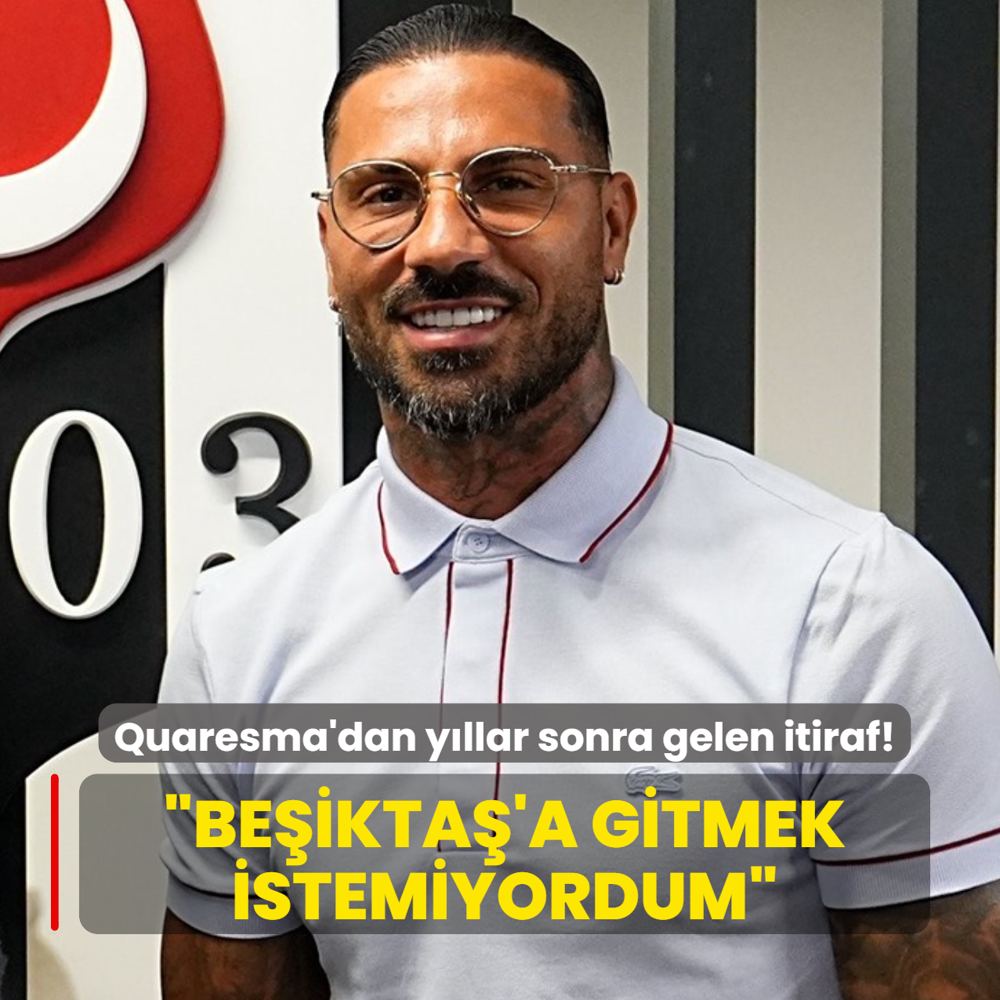 Ricardo Quaresma'dan y�llar sonra gelen itiraf! �Be�ikta�'a gitmek istemiyordum�