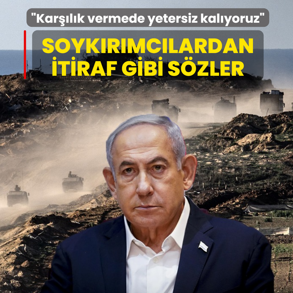 Soyk�r�mc�lardan itiraf gibi s�zler: Kar��l�k vermede yetersiz kal�yoruz