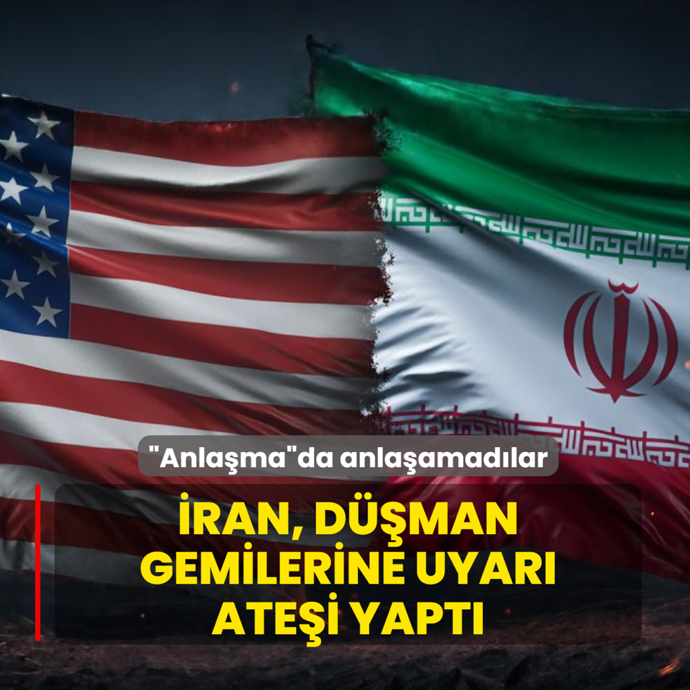 �Anla�ma�da anla�amad�lar! �ran, d��man gemilerine uyar� ate�i yapt�