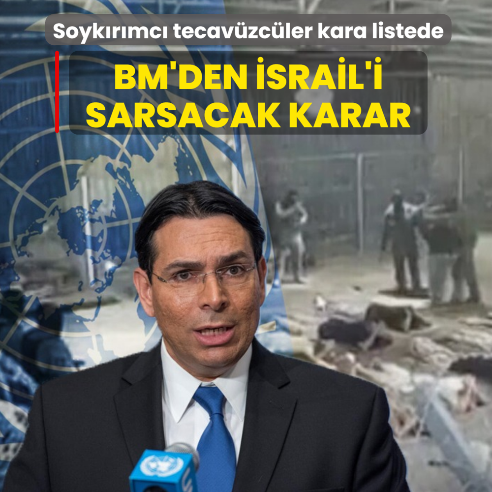 BM'den �srail'i sarsacak karar: Soyk�r�mc� tecav�zc�ler kara listede!