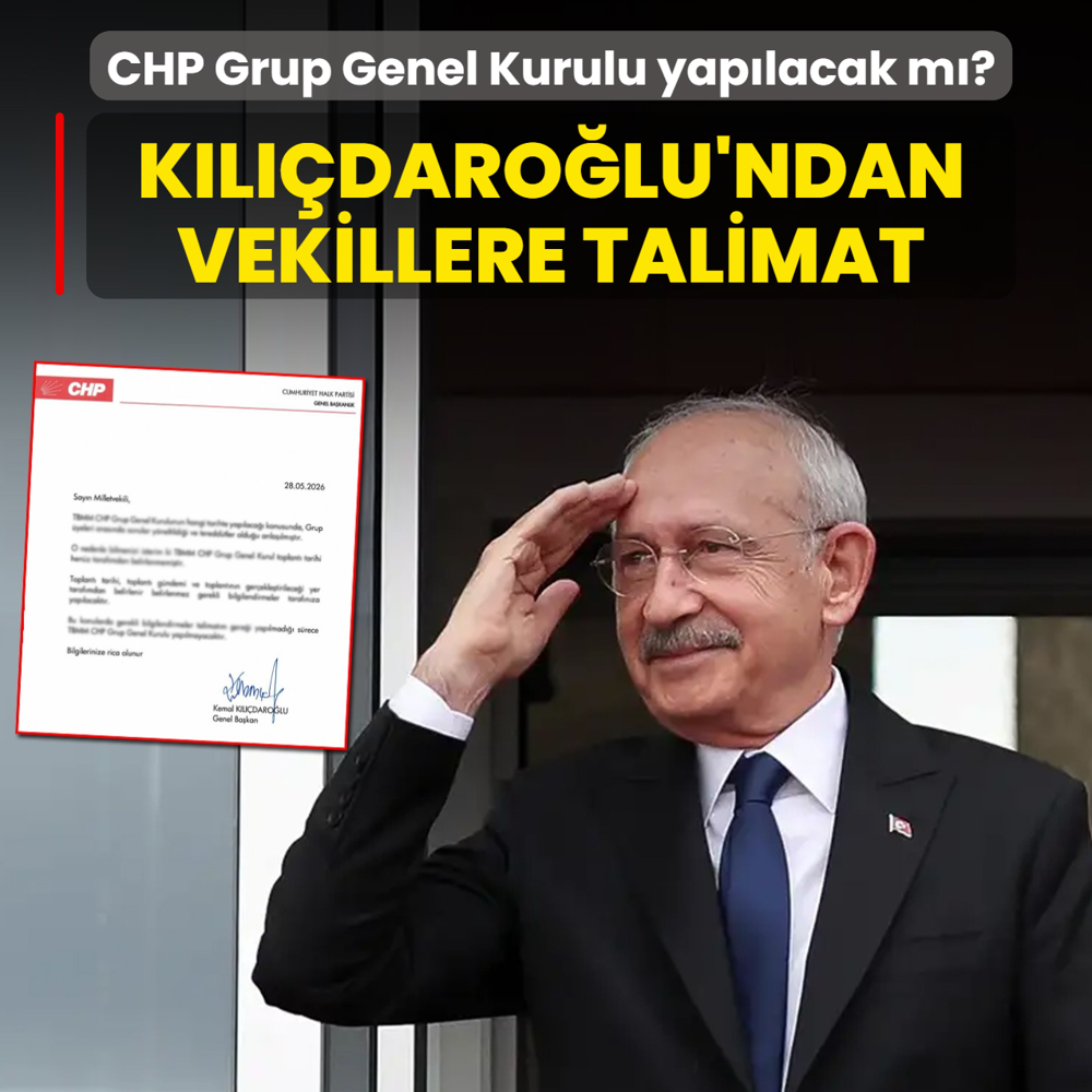 CHP Grup Genel Kurulu yap�lacak m�? K�l��daro�lu'ndan milletvekillerine talimat