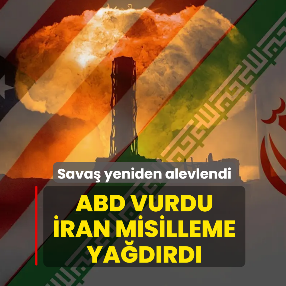 Sava� yeniden alevlendi! ABD �afakta vurdu, �ran misilleme ya�d�rd�