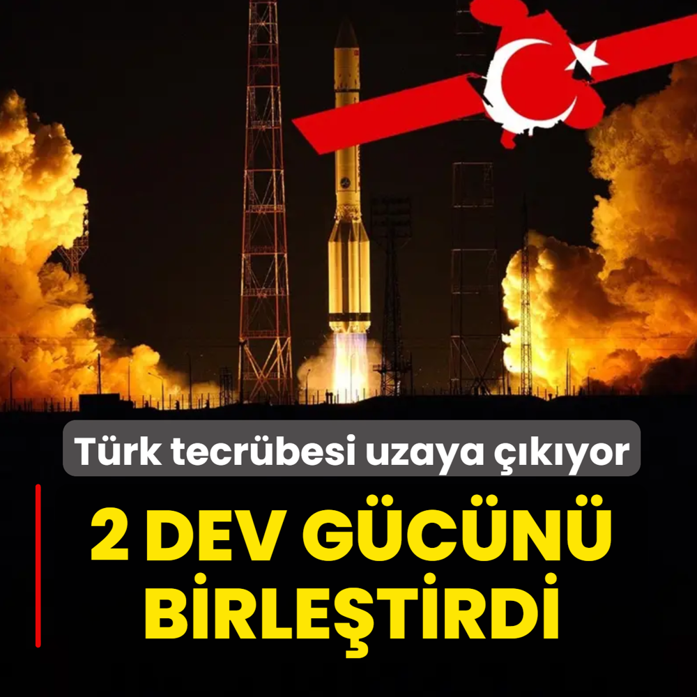 Savunma ile teknoloji devi g�c�n� birle�tirdi! T�rk tecr�besi uzaya ��k�yor