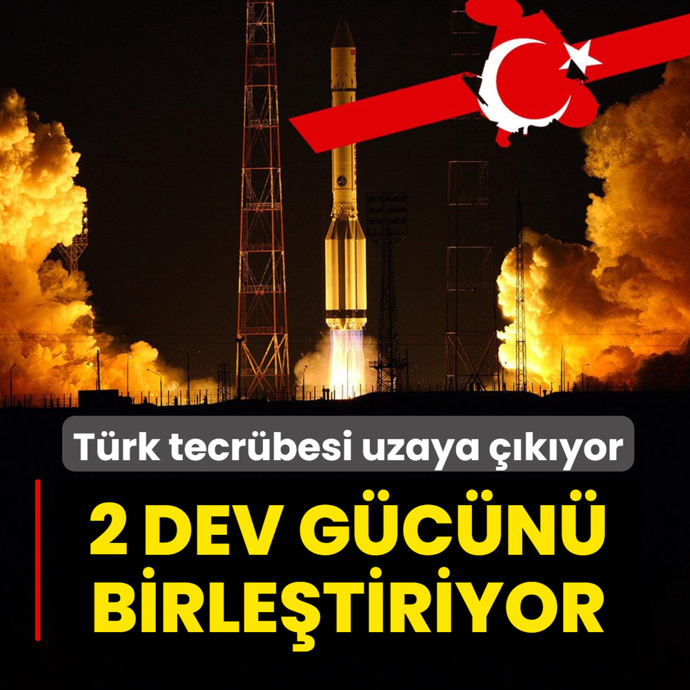 Savunma ile teknoloji devi g�c�n� birle�tiriyor! T�rk tecr�besi uzaya ��k�yor