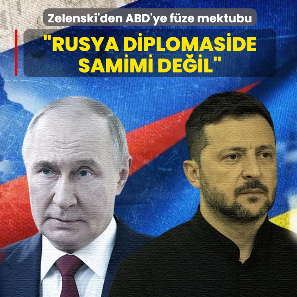 Zelenski'den ABD'ye mektup! 'Rusya f�zelere g�vendi�i s�rece diplomaside samimi de�il'