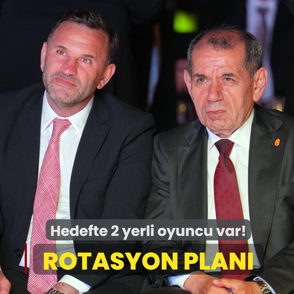 Galatasaray'dan rotasyon plan�! Hedefte 2 yerli oyuncu var