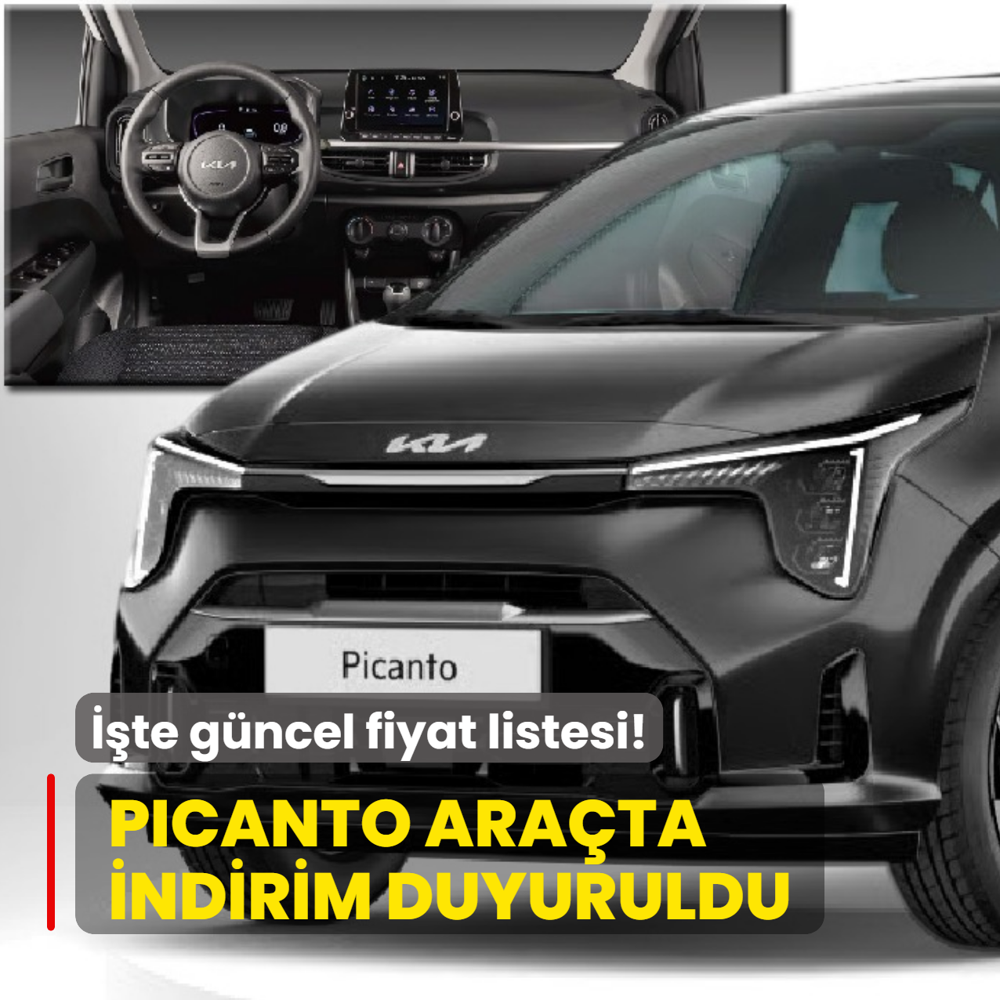 Kia duyurdu: Picanto ara�ta indirim! ��te g�ncel fiyat listesi