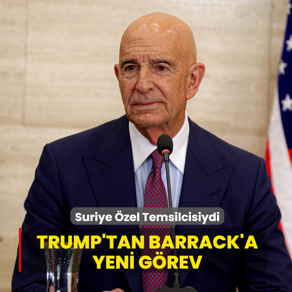 Suriye �zel Temsilcisiydi... Trump'tan Ankara B�y�kel�isi Barrack'a yeni g�rev