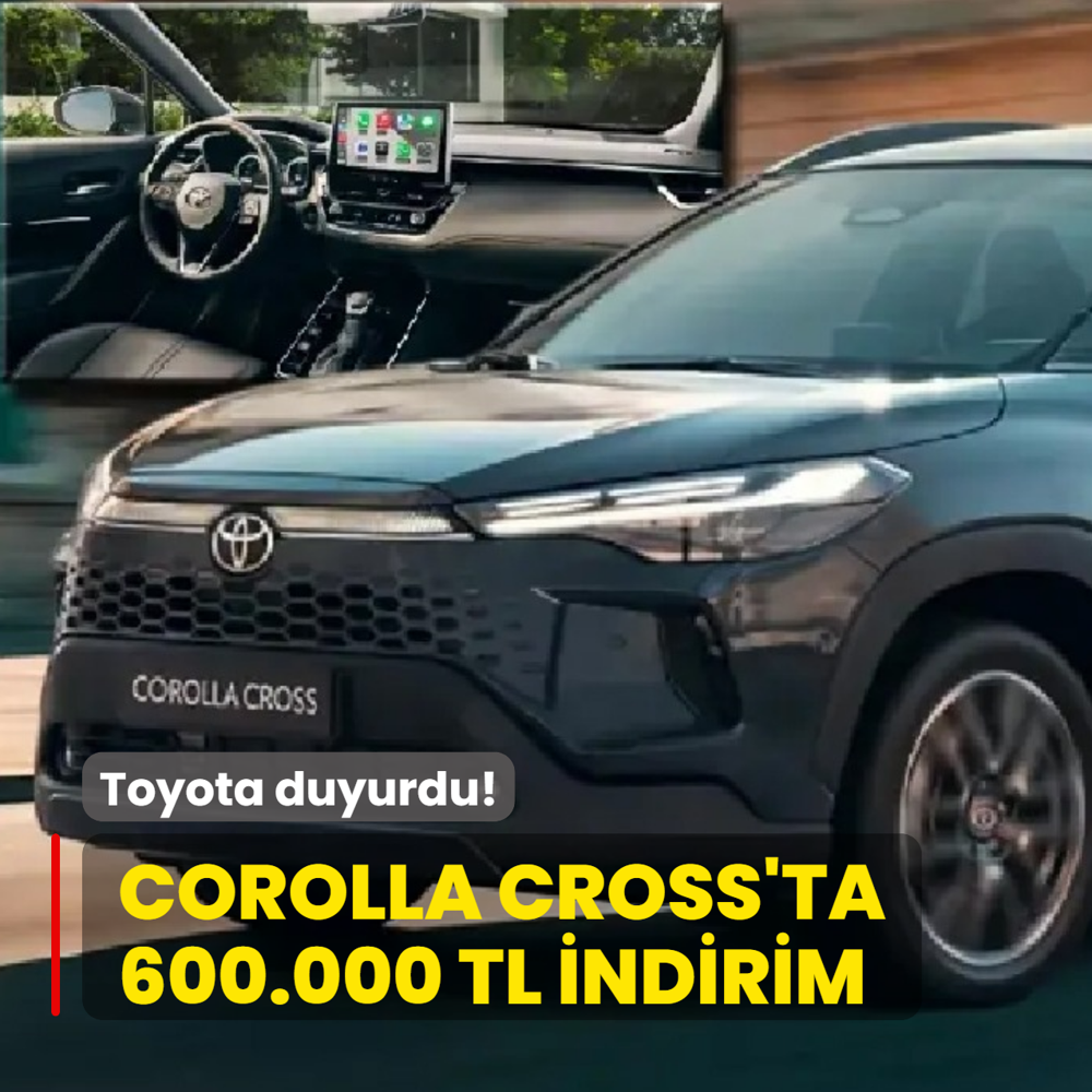 Toyota indirimi duyurdu: SUV alacaklar baks�n! Corolla ara�ta tam 600.000 TL indirim