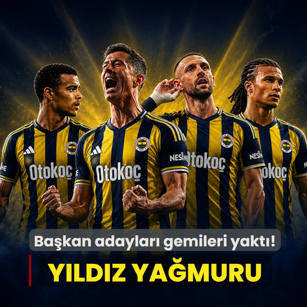 Fenerbah�e'ye y�ld�z ya�muru! Ba�kan adaylar� gemileri yakt�