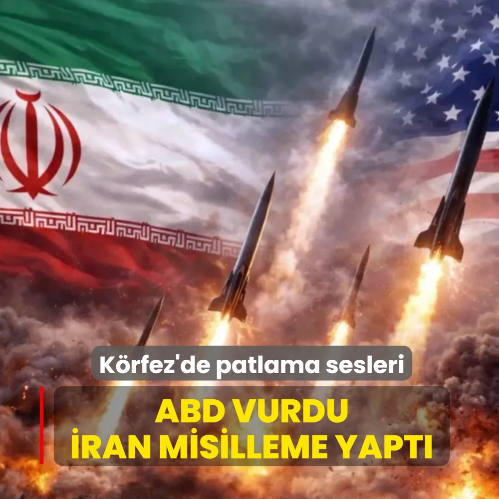 K�rfez'de patlama sesleri y�kseliyor! ABD vurdu, �ran misilleme yapt�