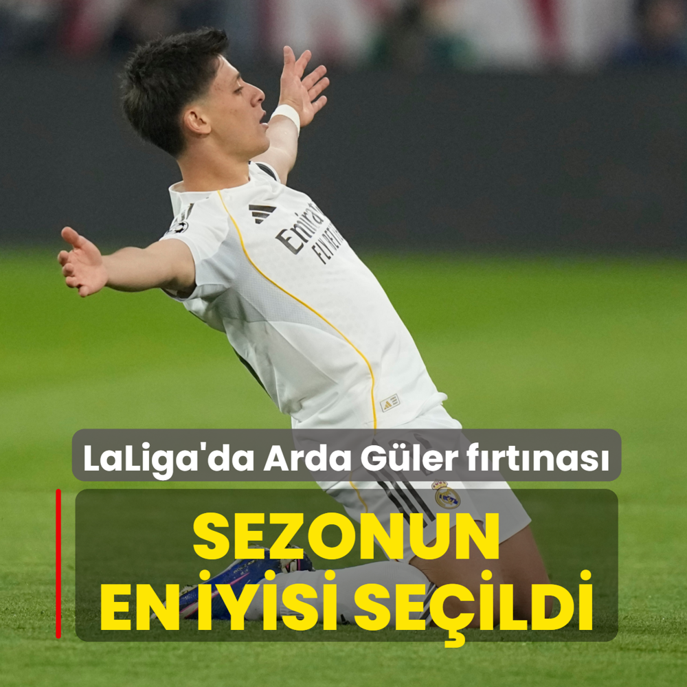 Sezonun en iyisi se�ildi! LaLiga'da Arda G�ler f�rt�nas�