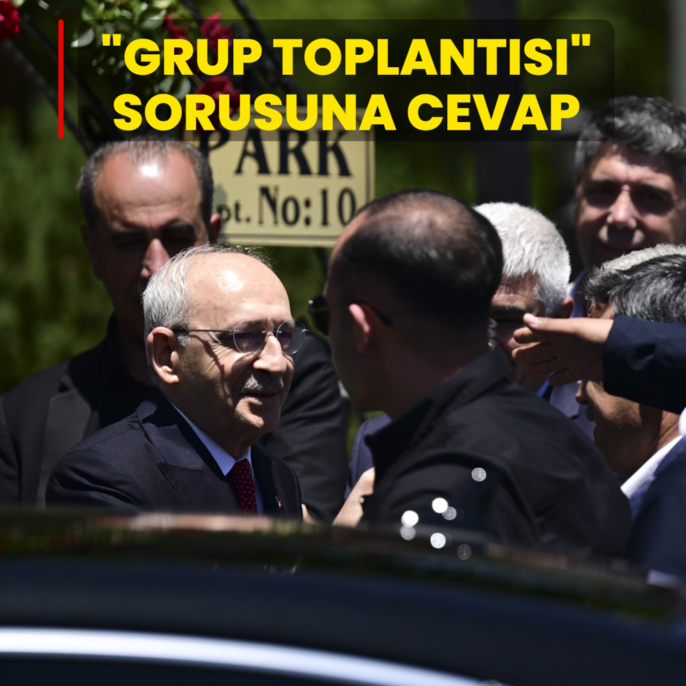 K�l��daro�lu'ndan �grup toplant�s�� sorusuna cevap
