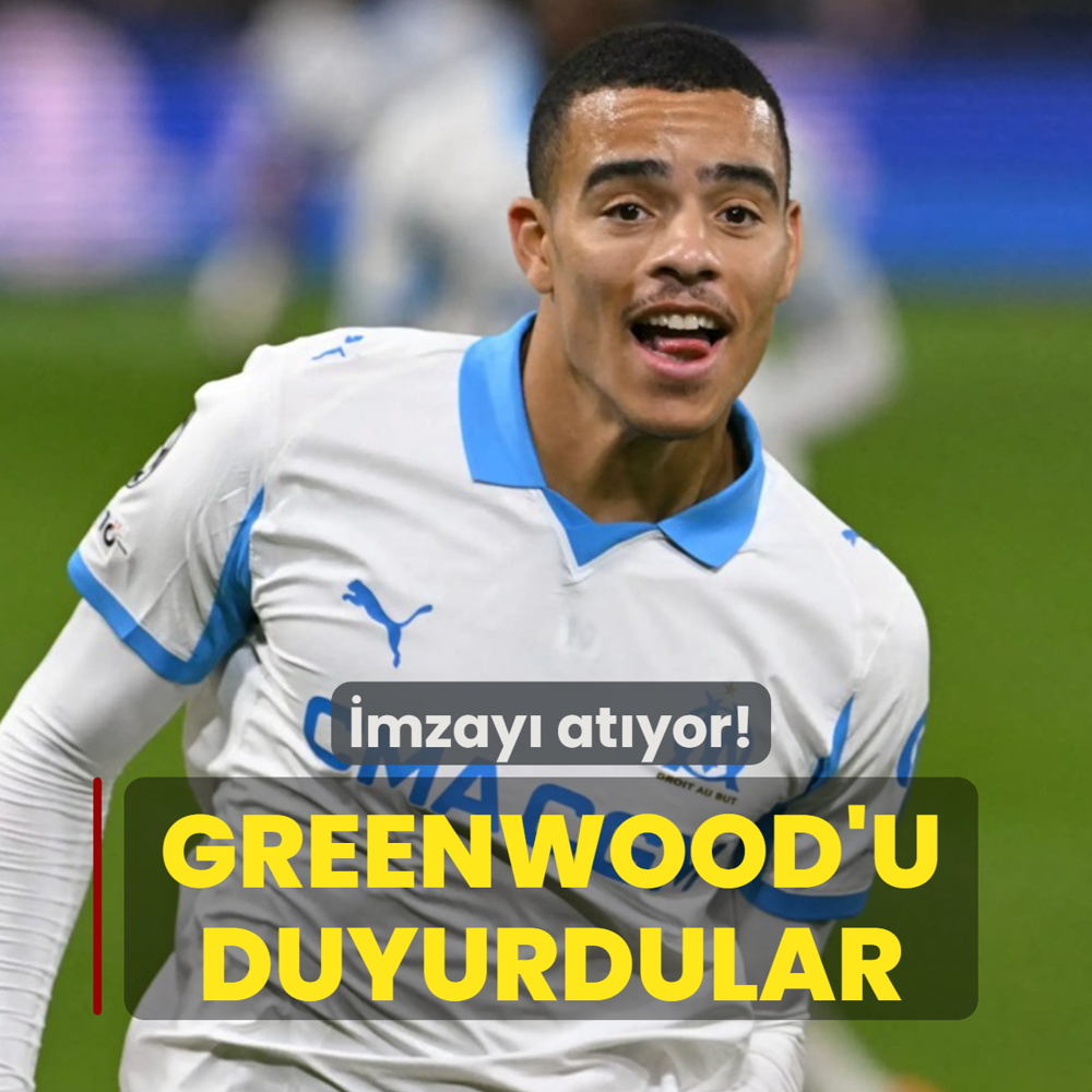 Mason Greenwood'u duyurdular! Rekor bonservisle imzay� at�yor