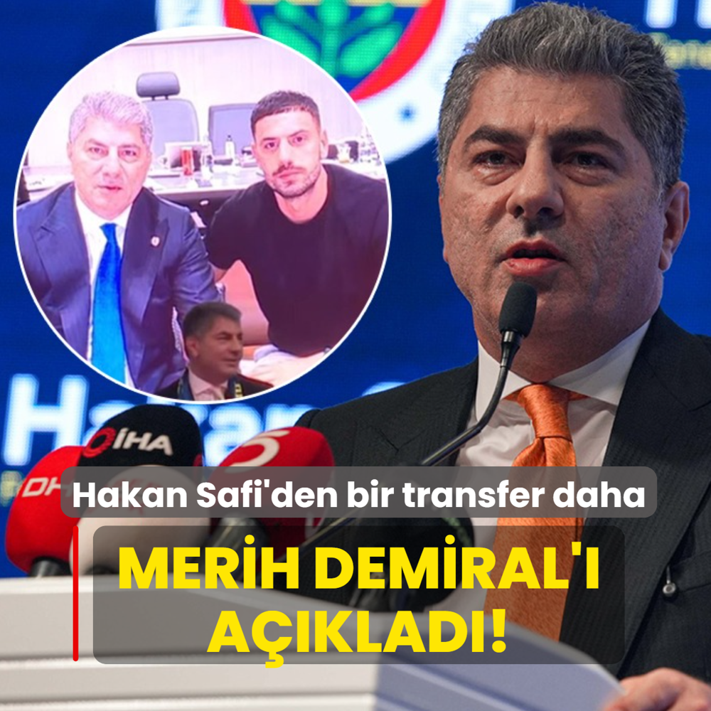 Merih Demiral'� a��klad�! Hakan Safi'den bir transfer daha