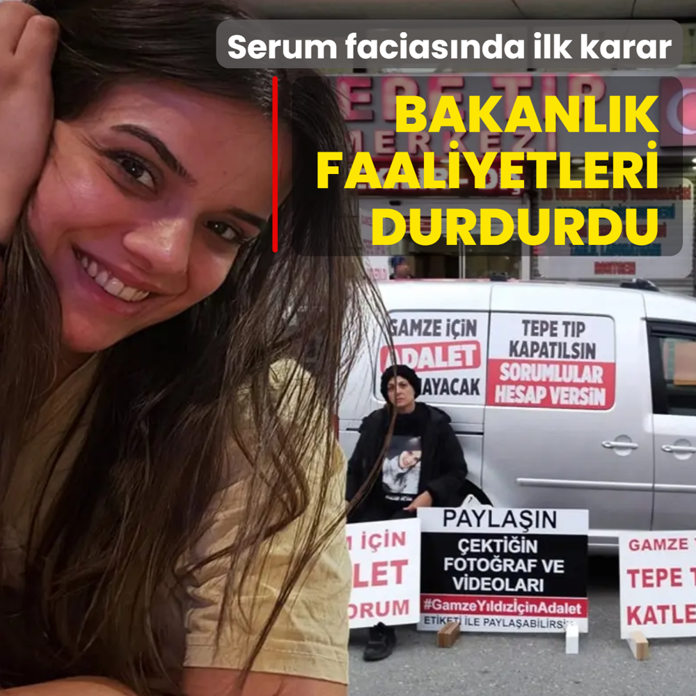 Serum facias�nda ilk karar! Bakanl�k faaliyetleri durdurdu