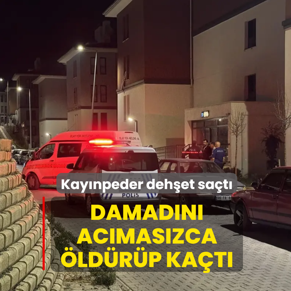 Kay�npeder deh�et sa�t�! Damad�n� defalarca b��aklayarak �ld�rd�