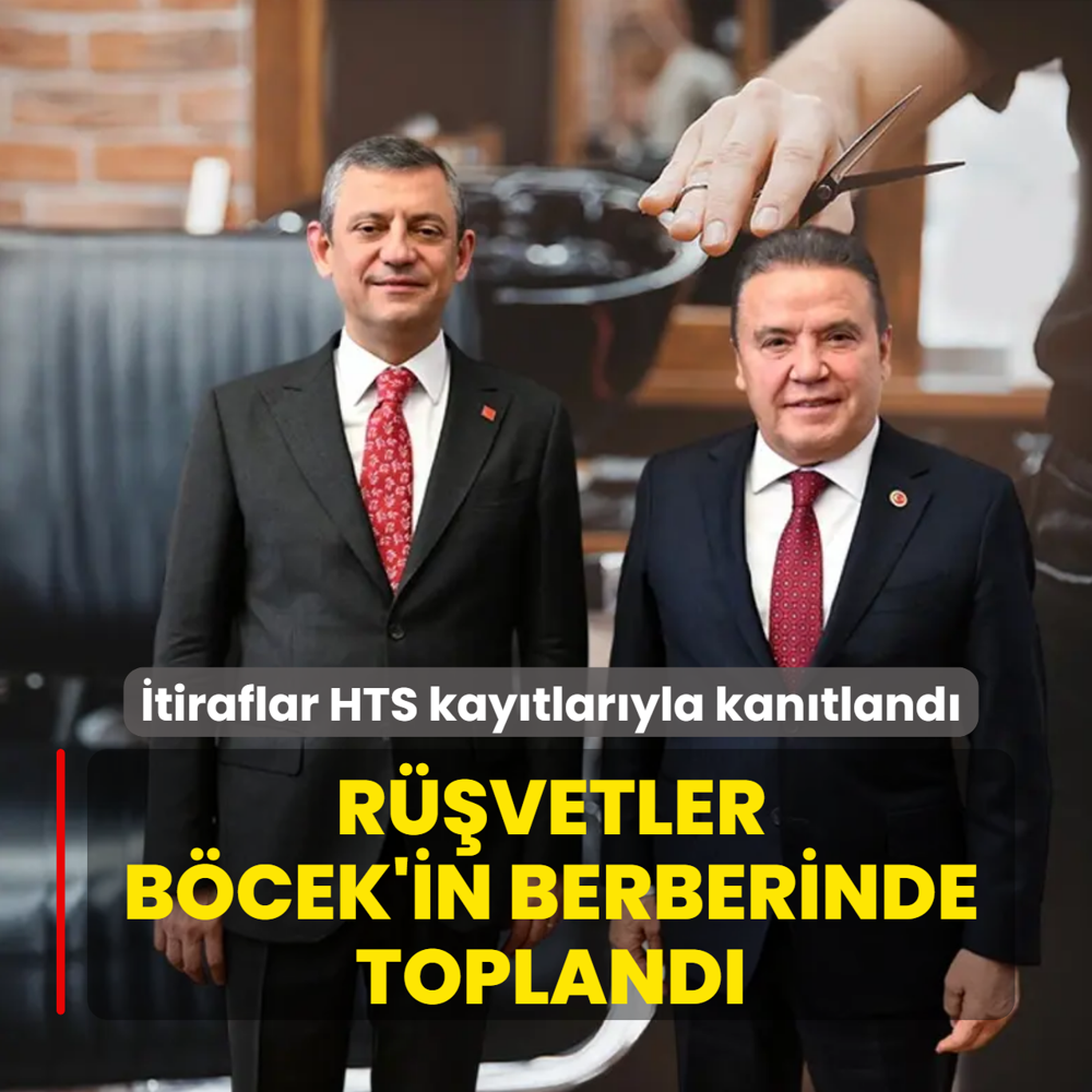 R��vetler B�cek'in berberinde topland�! �tiraflar HTS kay�tlar�yla kan�tland�