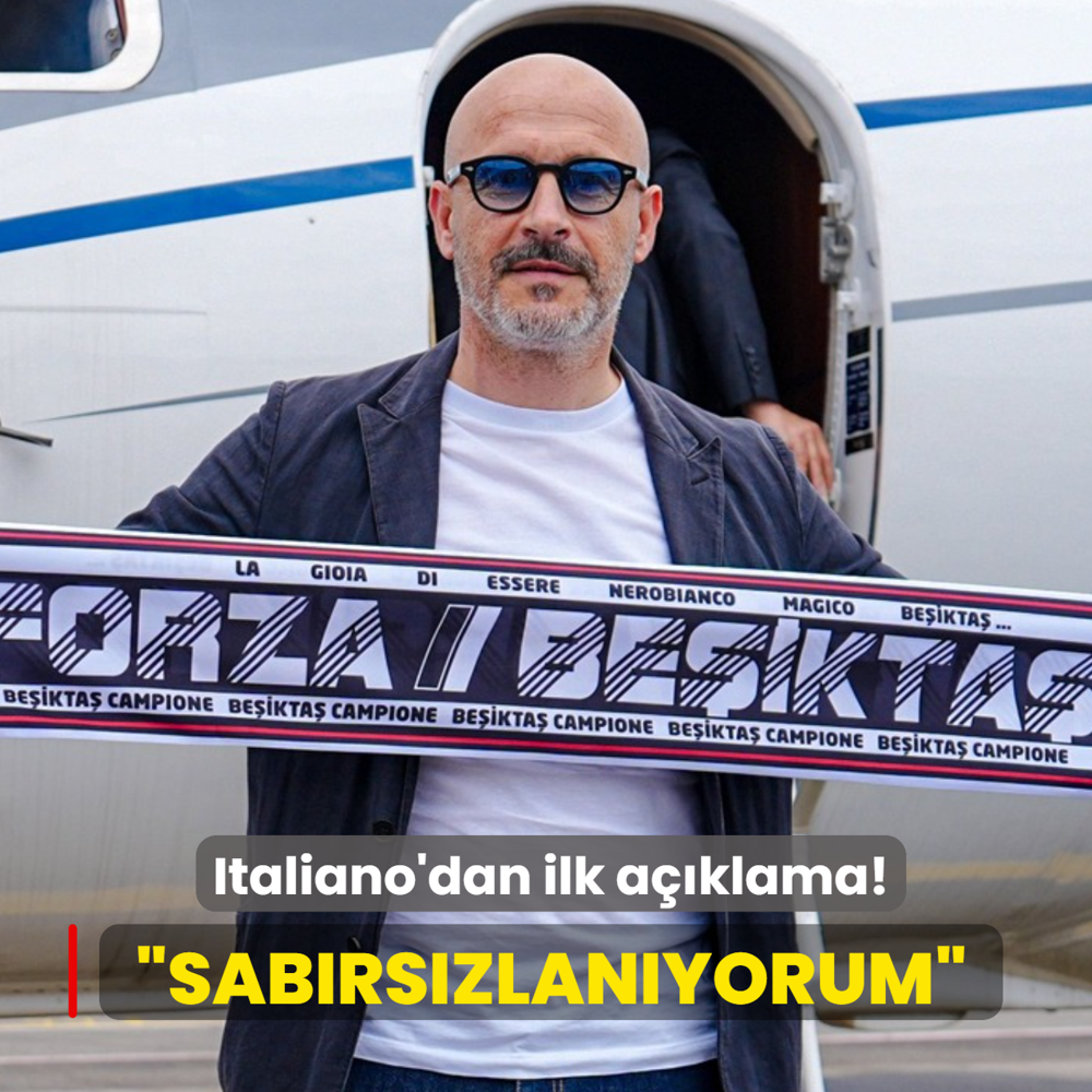 Vincenzo Italiano'dan ilk a��klama! �Sab�rs�zlan�yorum�