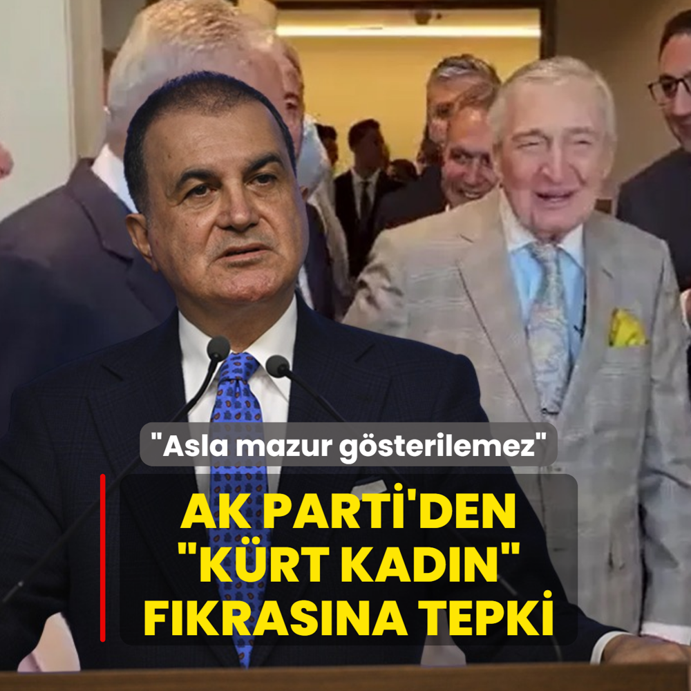 AK Parti'den �K�rt kad�n� f�kras�na tepki: Asla mazur g�sterilemez