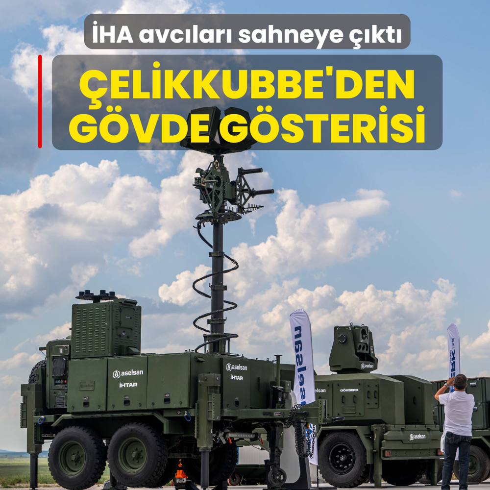 �EL�KKUBBE'den g�vde g�sterisi: �HA avc�lar� sahneye ��kt�