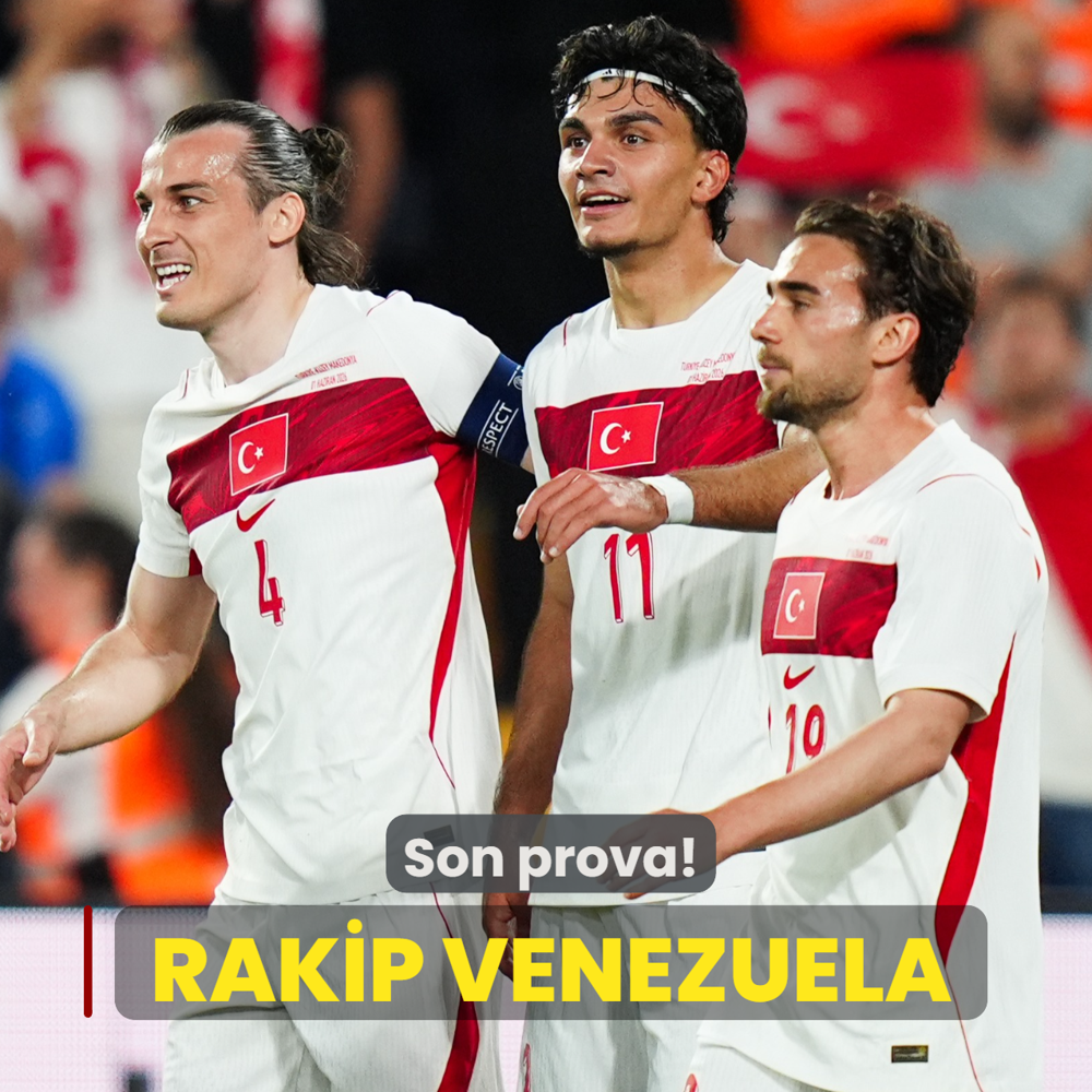 D�nya Kupas� �ncesi son prova! A Milli Tak�m'�n rakibi Venezuela