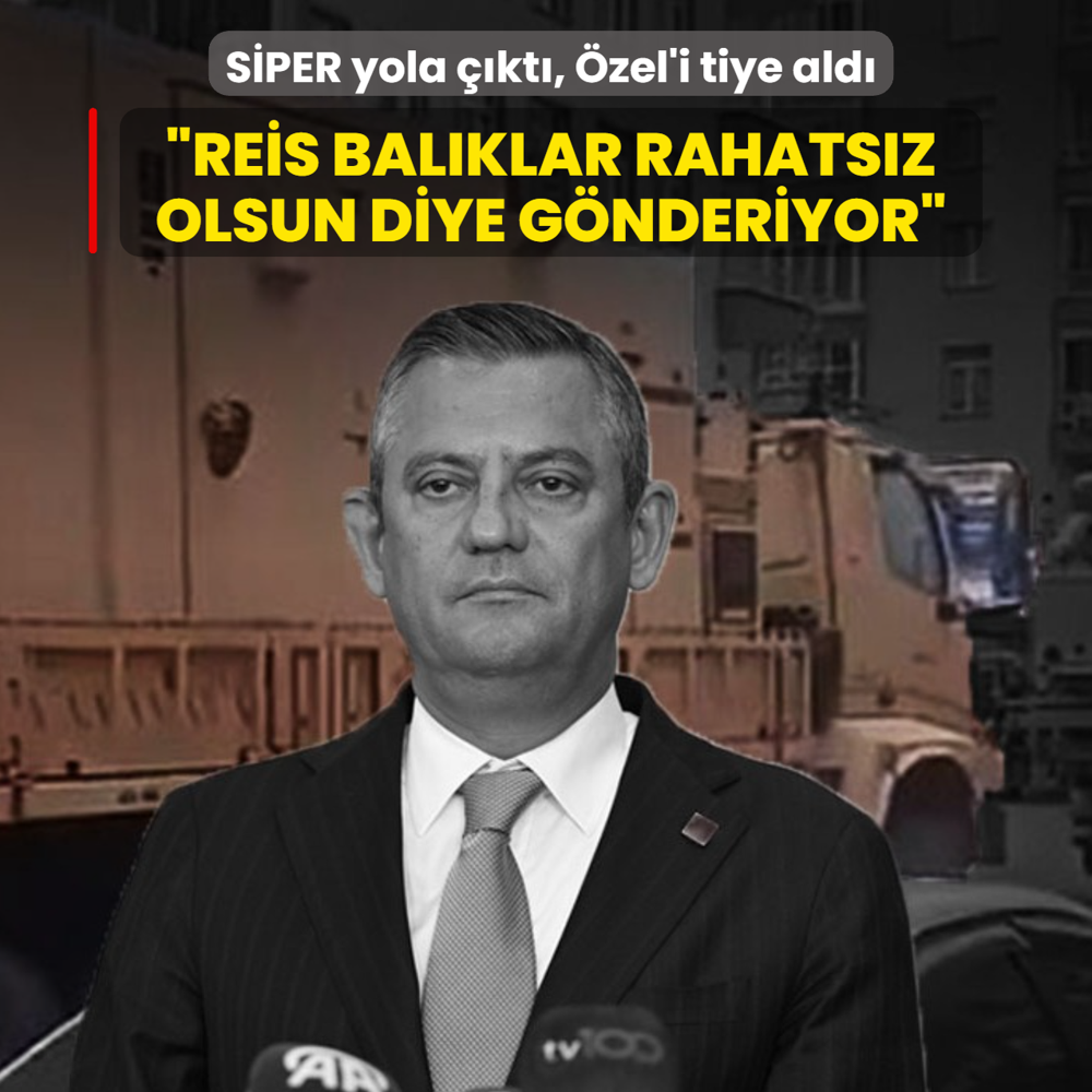 S�PER yola ��kt�, o s�zler patlad�: �Reis bal�klar rahats�z olsun diye g�nderiyor�