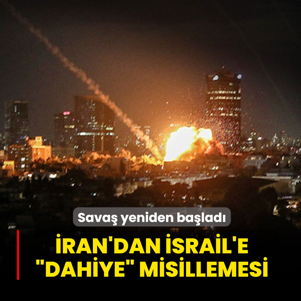 Sava� yeniden ba�lad�: �ran'dan �srail'e �Dahiye� misillemesi