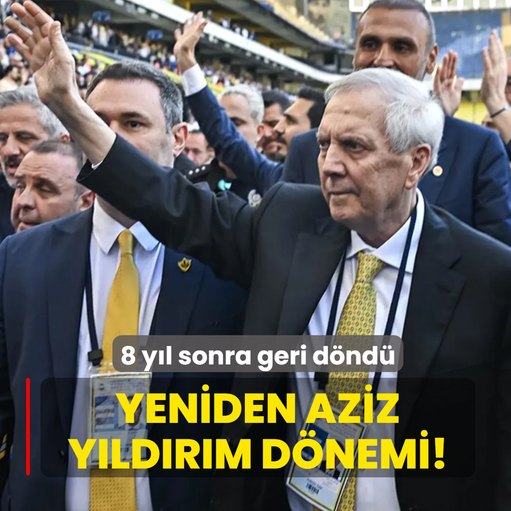 Yeniden Aziz Y�ld�r�m d�nemi! 8 y�l sonra geri d�nd�