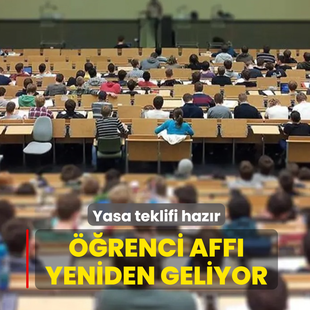 ��renci aff� yeniden geliyor