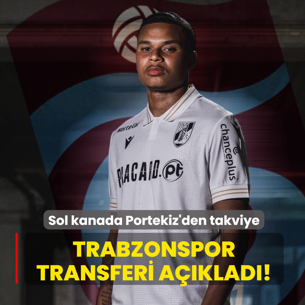 Trabzonspor transferi a��klad�! Sol kanada Portekiz'den takviye