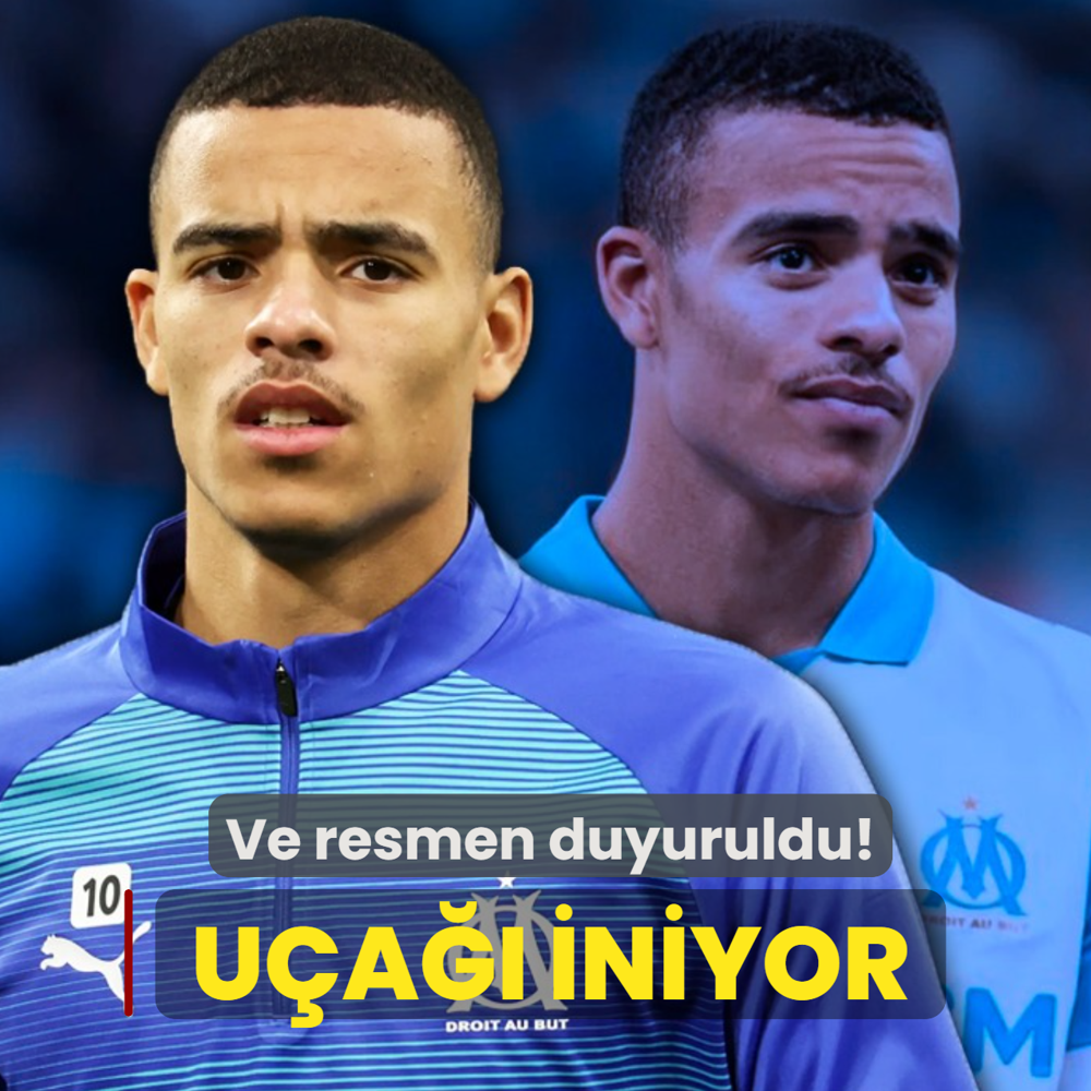 Ve transfer resmen duyuruldu! Mason Greenwood'un u�a�� iniyor