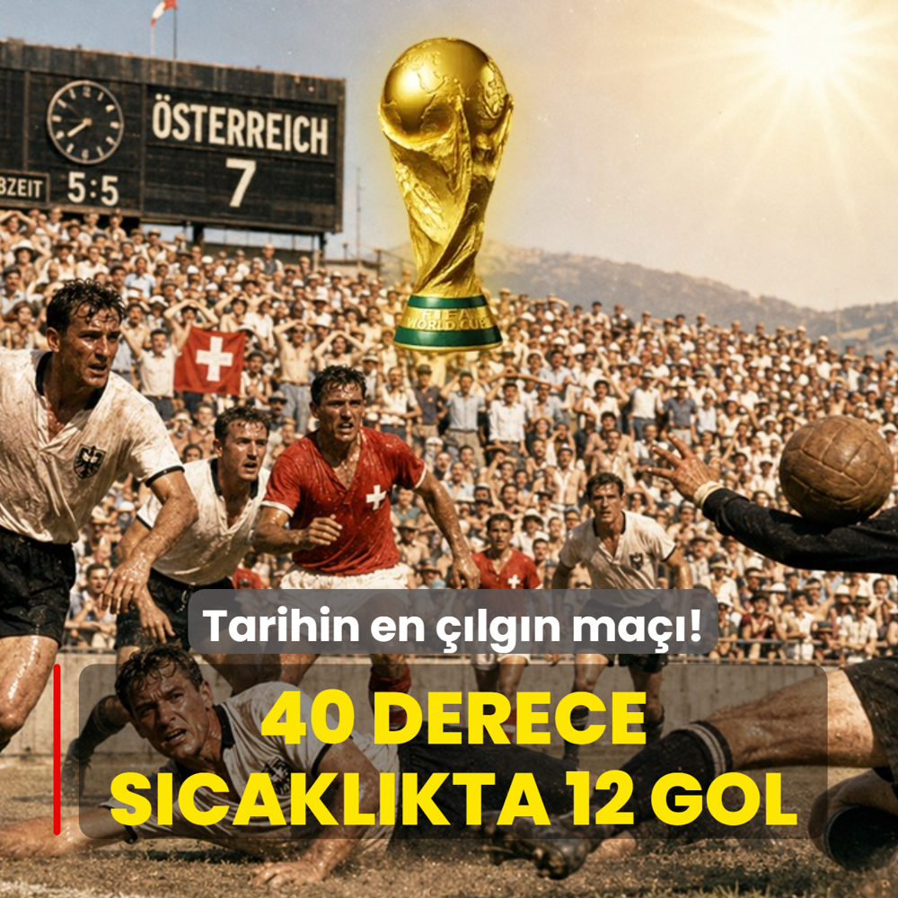 D�nya Kupas� tarihinin en ��lg�n ma��! 40 derece s�cakl�kta tam 12 gol