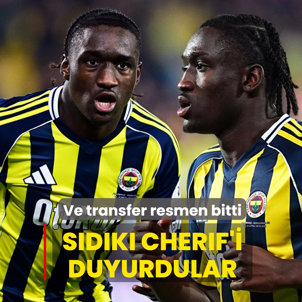 Ve transfer resmen bitti! Sidiki Cherif'i duyurdular