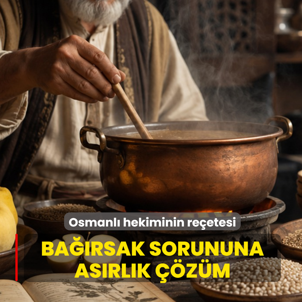 Ba��rsak iltihab�na as�rl�k ��z�m! Osmanl� hekiminin �Hemen o g�n fayda eder� dedi�i re�ete