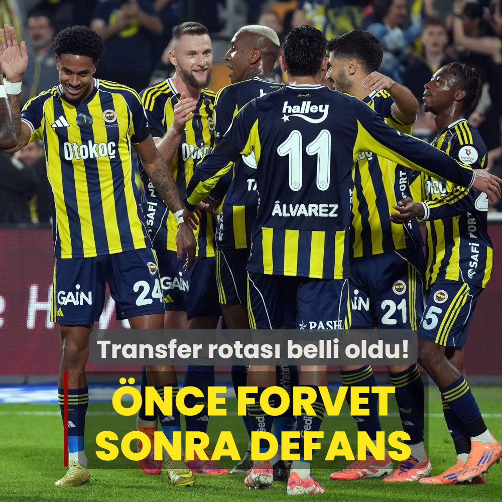 �nce golc�, sonra defans! Fenerbah�e'nin transfer rotas� belli oldu