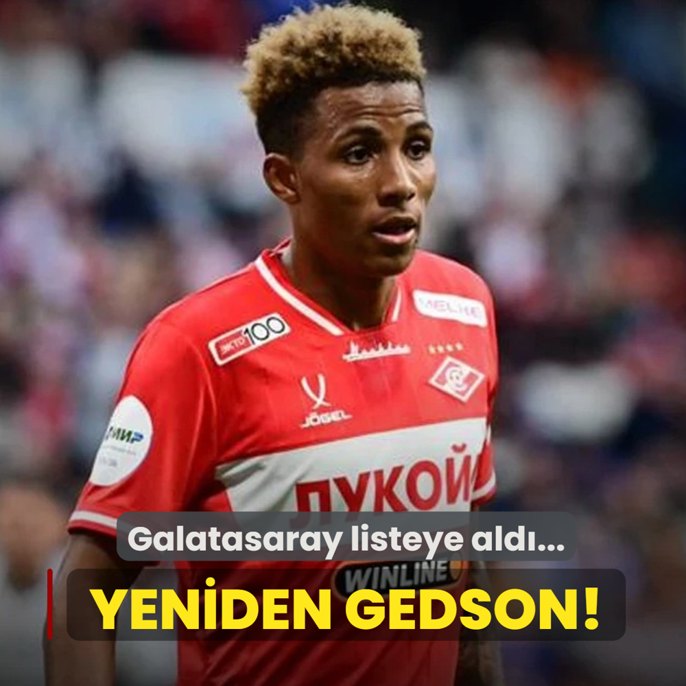 Yeniden Gedson Fernandes! Galatasaray listeye ald�