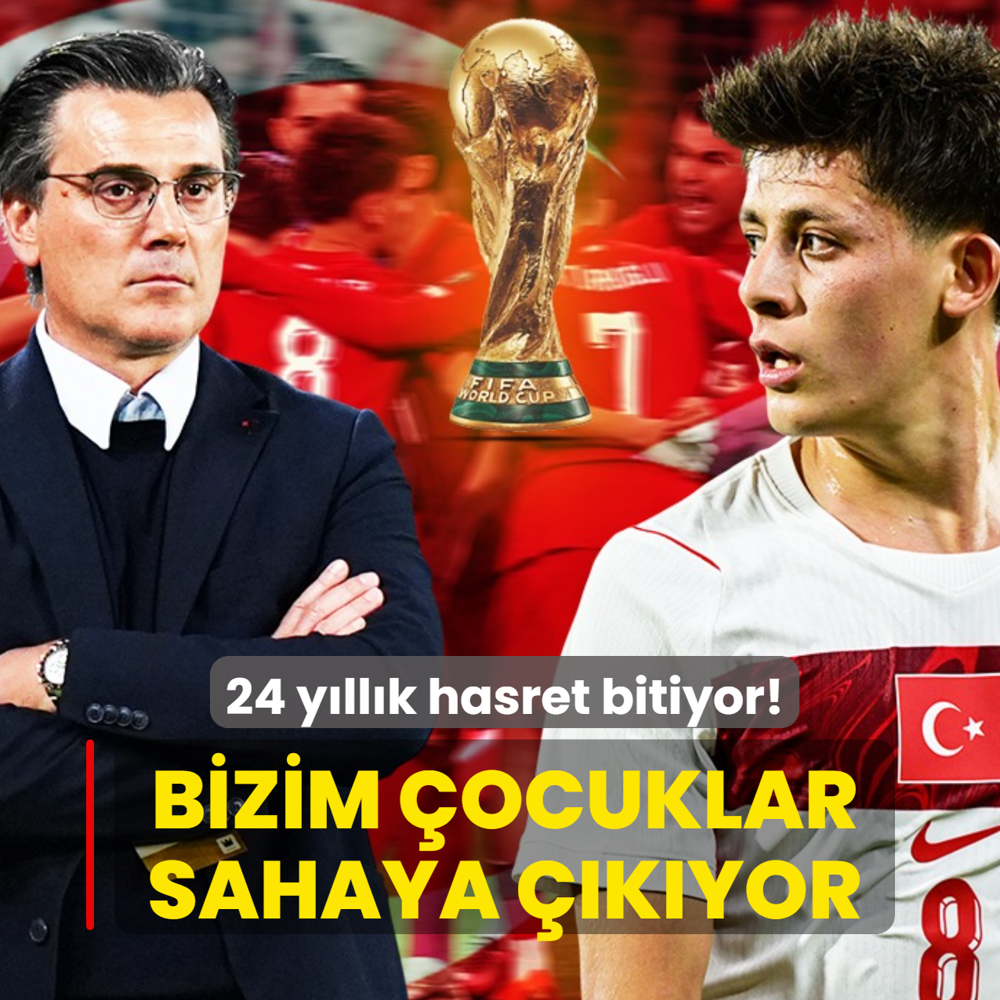 24 y�ll�k hasret bitiyor! Bizim �ocuklar sahaya ��k�yor