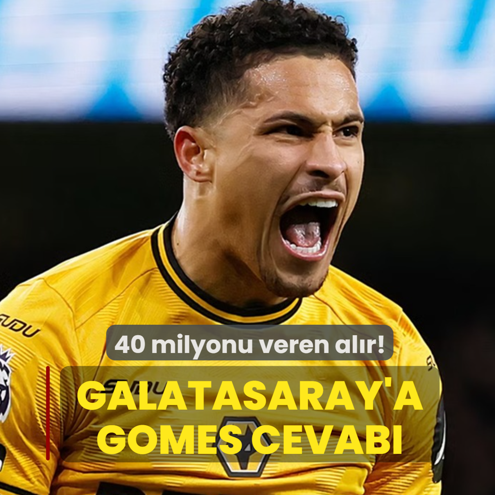 Galatasaray'a Joao Gomes cevab�! 40 milyon euroyu veren al�r