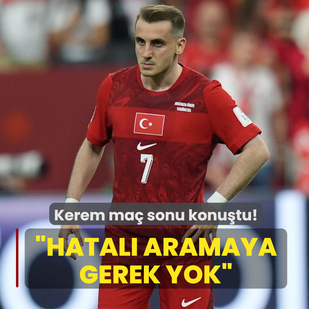 Kerem Akt�rko�lu ma�lubiyet sonras� konu�tu! �Hatal� aramaya gerek yok�