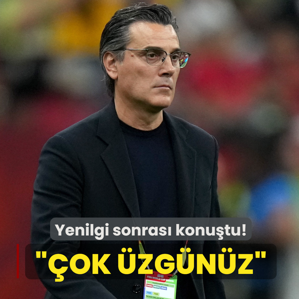 Vincenzo Montella yenilgi sonras� konu�tu! �Gol� bulsak, farkl� olurdu�